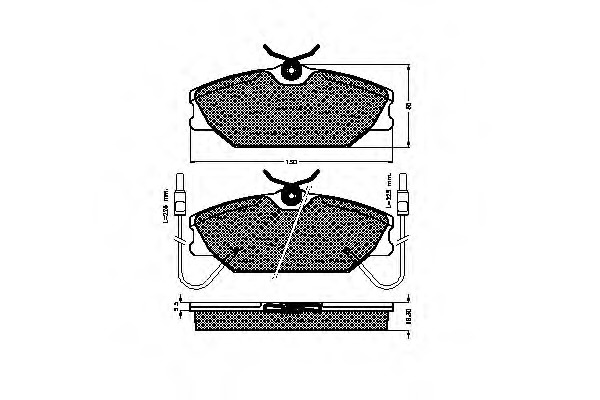 Placute frana
