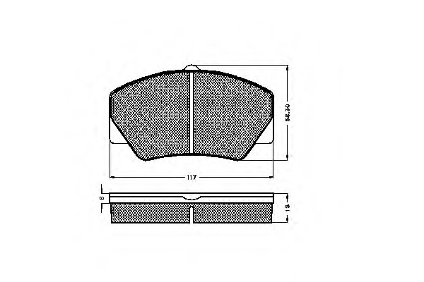 Placute frana
