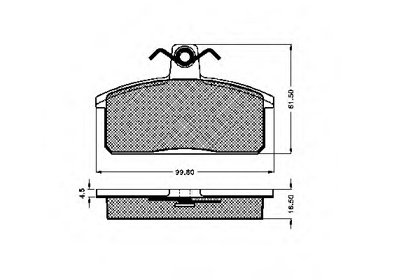 Placute frana