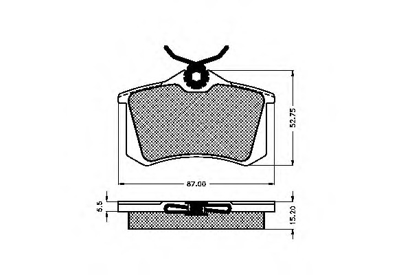 Placute frana