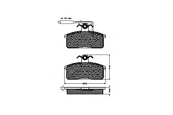 Placute frana