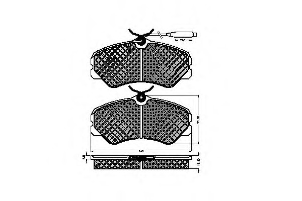 Placute frana