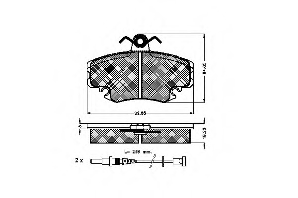Placute frana