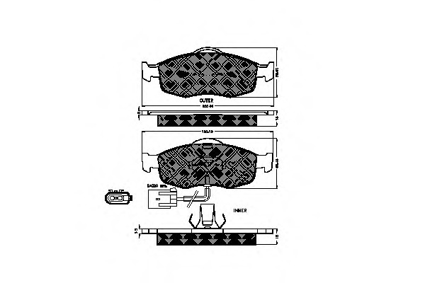 Placute frana