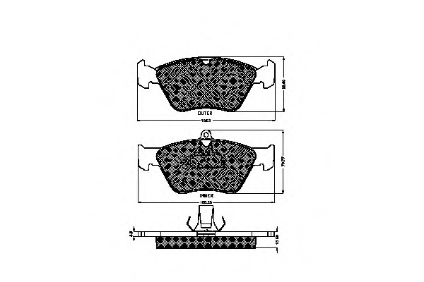 Placute frana