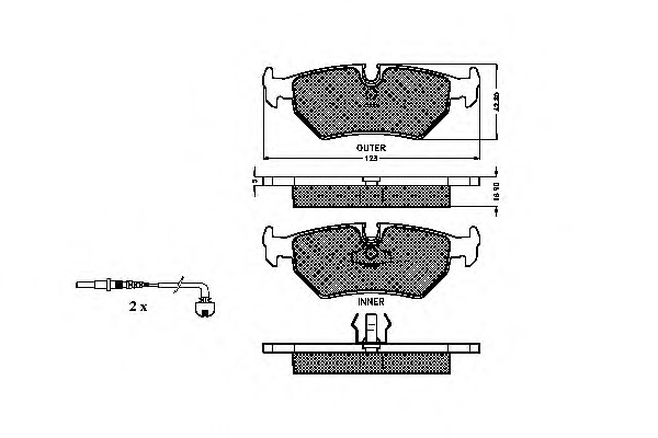 Placute frana