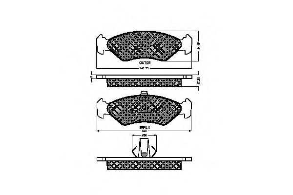 Placute frana