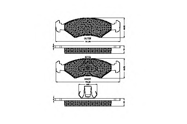 Placute frana