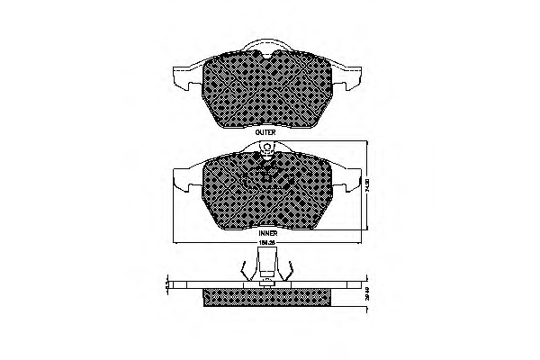 Placute frana