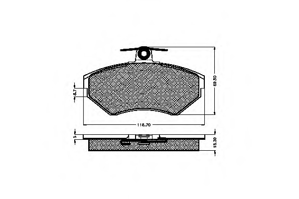 Placute frana