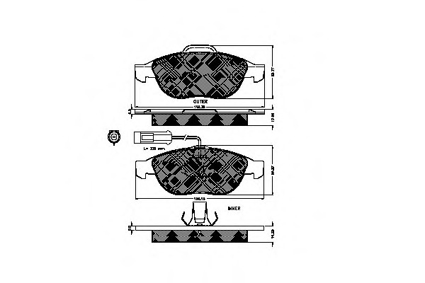 Placute frana