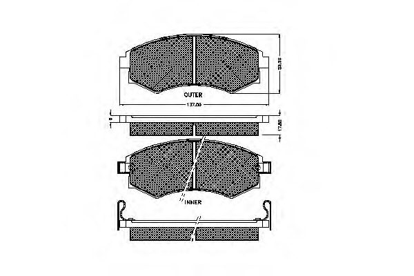 Placute frana