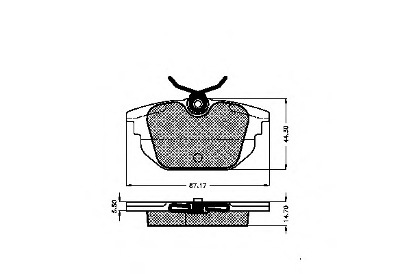 Placute frana