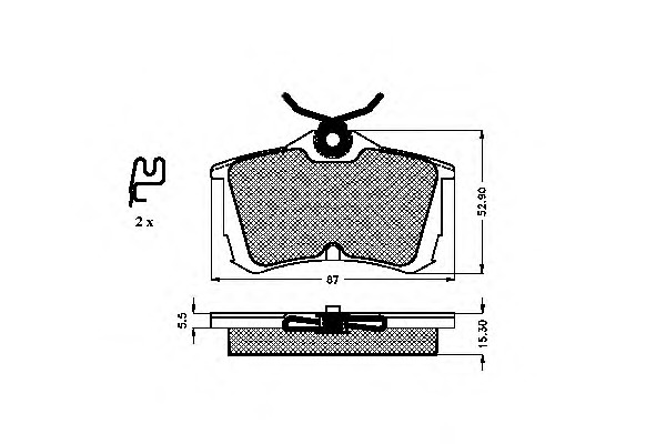 Placute frana