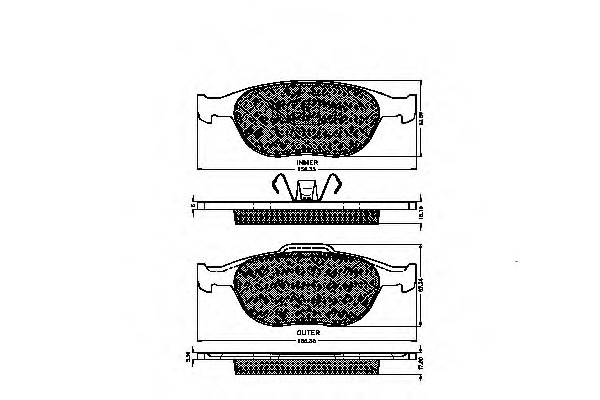 Placute frana