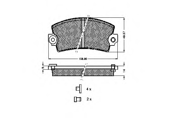 Placute frana