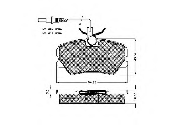 Placute frana