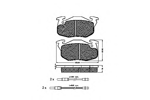 Placute frana