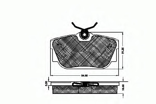 Placute frana