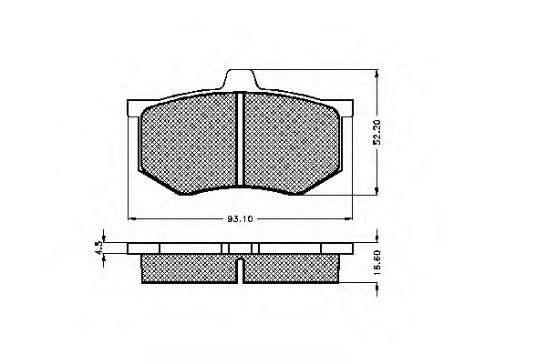 Placute frana