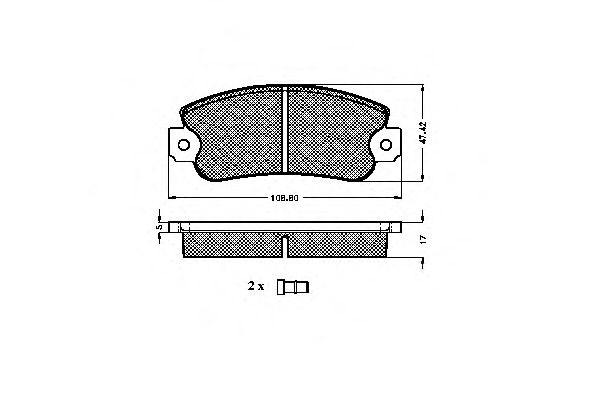 Placute frana