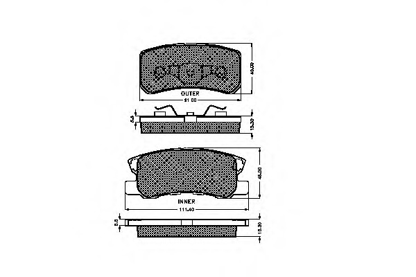 Placute frana