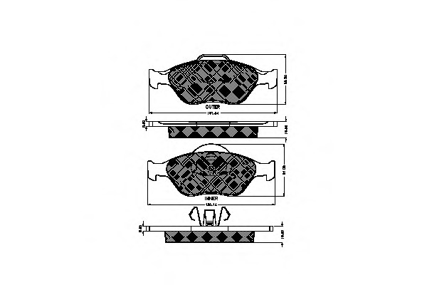 Placute frana