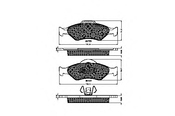 Placute frana