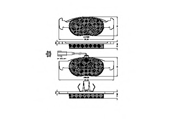 Placute frana