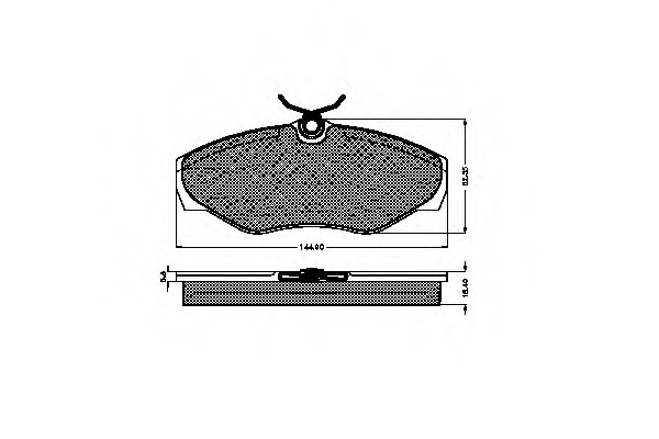 Placute frana