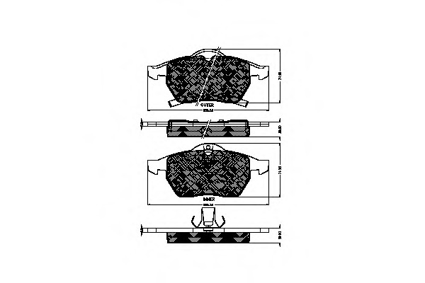 Placute frana