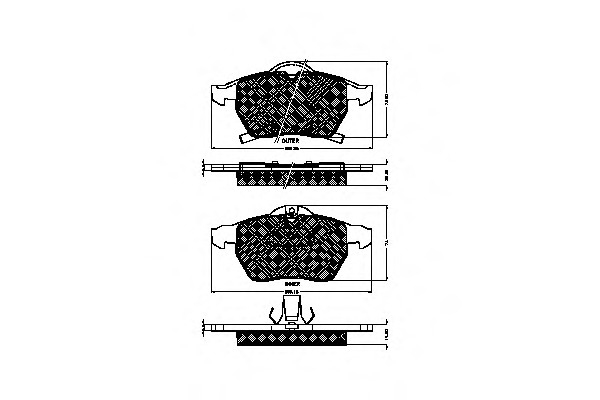 Placute frana