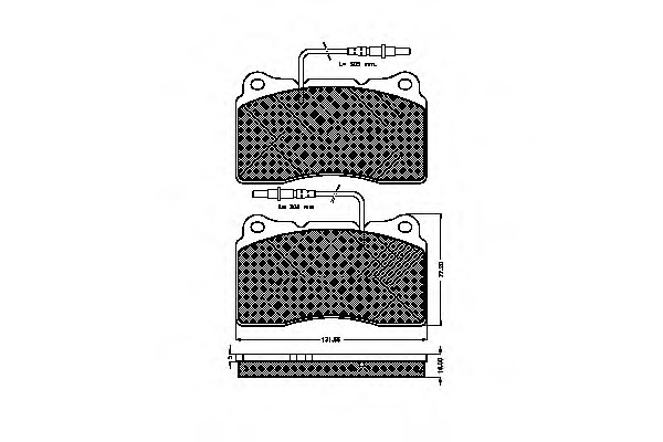 Placute frana