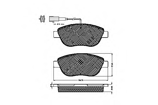 Placute frana