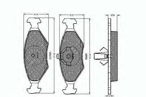 Placute frana