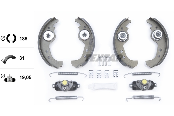Set saboti frana
