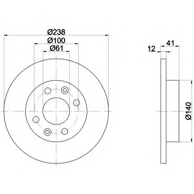 Set frana frana disc