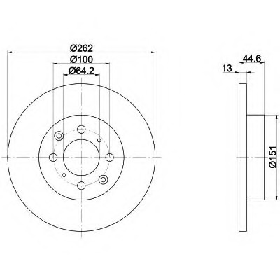 Set frana frana disc