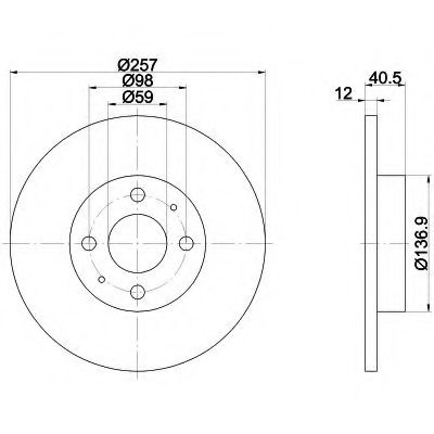 Set frana frana disc