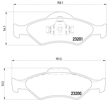 Set frana frana disc