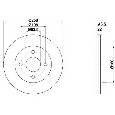 Set frana frana disc