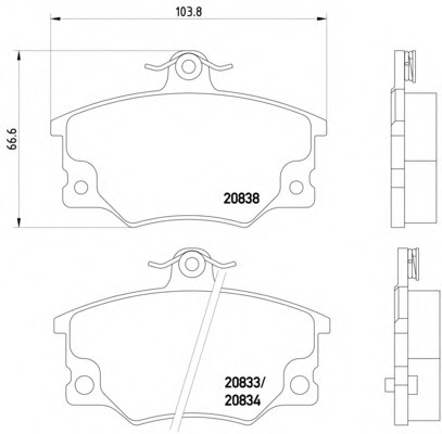 Set frana frana disc