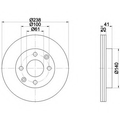Set frana frana disc