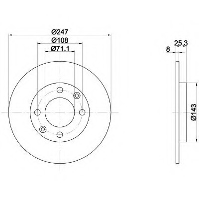 Set frana frana disc