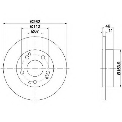 Set frana frana disc