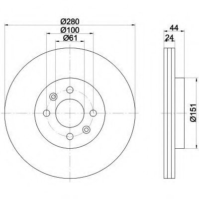 Set frana frana disc