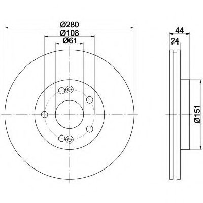 Set frana frana disc