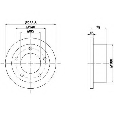 Set frana frana disc