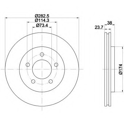 Set frana frana disc