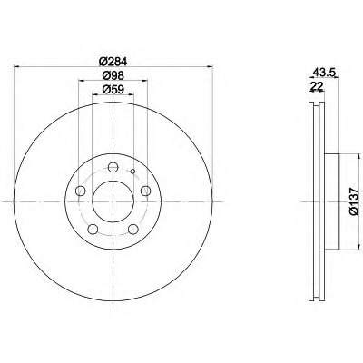 Set frana frana disc